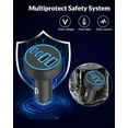 thumbnail image 6 of [4 in 1] USB C Car Charger, 4-Port 90W Super Fast Charging Cigarette Lighter Adapter, Dual 45W USBC & USB-A Multiport Car Phone Charger Accessories for iPhone 16e 16 15 14 13 12, iPad, Samsung Tablet, 6 of 7