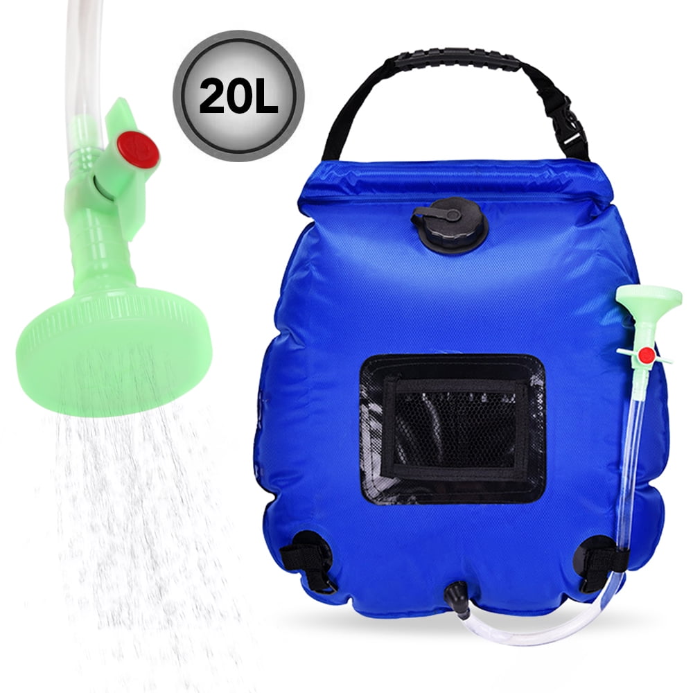 Water Bag Collapsible Water Container 20L Portable Camping Shower Bag