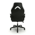 thumbnail image 6 of OFM Essentials Collection Racing Style Bonded Leather Gaming Chair, in White (ESS-3085-WHT), 6 of 13