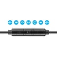 thumbnail image 2 of Naztech 14203-HYP Platinum High Fidelity Lightning Earbuds, Black, 2 of 3
