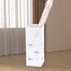 thumbnail image 5 of Contenedor de almacenamiento para sombrillas, soporte cuadrado para sombrillas plegables, bastones blanco, 5 of 8
