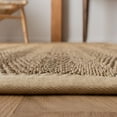 thumbnail image 4 of SAFAVIEH Natural Fiber Maisy Solid Area Rug, Natural/Ivory, 8' x 8' Square, 4 of 10