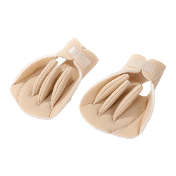 Guante separador de dedos, herramienta de entrenamiento, almohadilla de separación de dedos, protector de palma Derecha Izquierda