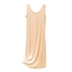 thumbnail image 2 of Camisón largo de algodón para mujer, con tirantes, color liso, holgado y cómodo, sin mangas, 2 of 5