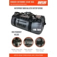 thumbnail image 2 of UNPLUG Waterproof Dry Duffel Bag 110L, Heavy Duty 1680D Large Travel Bag for Camping, Boating, Motorcycling and Hunting, Storm Grey, 2 of 6