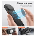 thumbnail image 2 of SURITCH for Google Pixel 9 Pro XL Phone Case, Magnetic Shockproof Protective Cover with Camera Cover and Adjustable Metal Kickstand, Black, 2 of 8