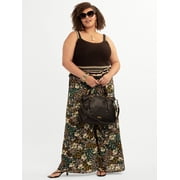 Jessica Simpson Women's and Women's Plus Saoirse Crochet Tank, Sizes XS-4X