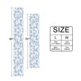 thumbnail image 6 of Yayeee Table Runner 90 inches Long Home Kitchen Dinning Party Decoration, Blue Butterfly, 6 of 7
