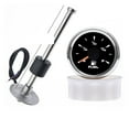 thumbnail image 1 of Fuel Level Sensor + Fuel Level Gauge With 7 Colors Backlit Water Tank Level Indicator Meter Fuel Sender Unit Sensor 0~190 Ohm, 1 of 7