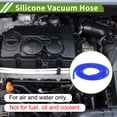 thumbnail image 2 of Ofertas Únicas 4Ft 1/16" 2mm ID 2mm Grosor Manguera de Tubo de Vacío de Silicona Alta Temperatura Línea de Vacío Automotriz 1 Pcs 130PSI Presión Máxima, 2 of 6