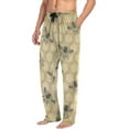 thumbnail image 2 of FREEAMG Men's Pajama Pants with Pockets Loose Lounge Sleepwear Long Pjs Bottoms, 2 of 4