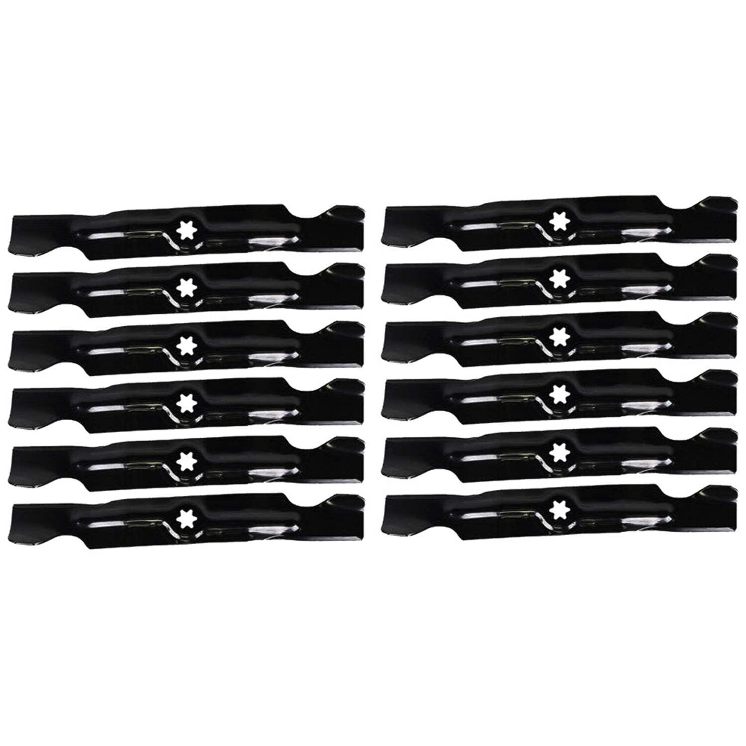 Proven Part 12-Pack  Mulching Mower Blade Fits Mtd 942-04043C