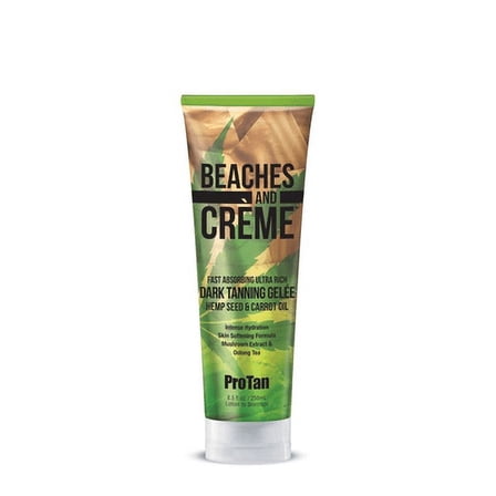 ProTan Beaches and Creme Dark Tanning Gelee Tanning Lotion 8.5oz