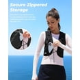 thumbnail image 4 of Running Vest for Women Men -  Design - Adjustable Chest Straps Running Hydration Vest with 500ml Soft Flask - Lightweight Reflective Hydration Backpack, 4 of 6