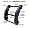thumbnail image 4 of Westin 2021 Chevrolet Tahoe Interceptor Push Bumper Elite - Black (36-4045), 4 of 6