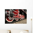 thumbnail image 1 of Red Wheels Old Express Wall Mural by Wallmonkeys Peel and Stick Graphic (24 in W x 16 in H) WM72531, 1 of 4