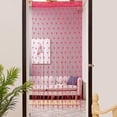 thumbnail image 2 of 50x200cm Love Heart String Curtain Window Door Divider Sheer Curtain Valance, 2 of 3