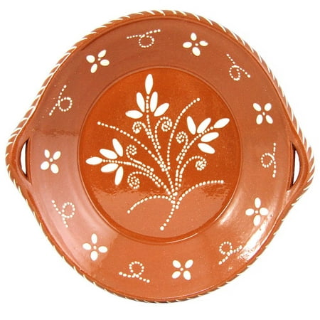 Traditional Portuguese Terracotta Clay Hand Painted Cooking Pot With (Best Paint For Terracotta Pots)