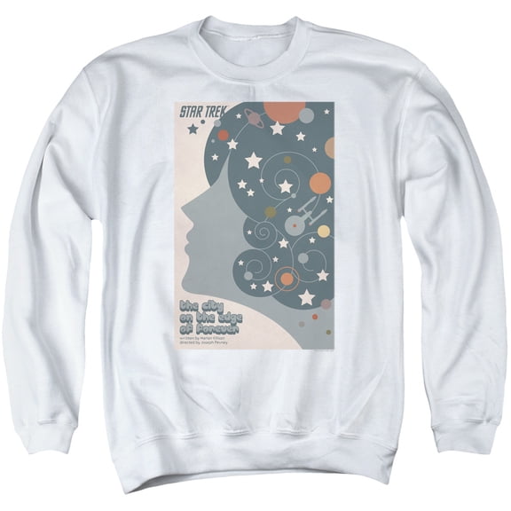 Star Trek Tos Episode 28 Adult Crewneck Sweatshirt White