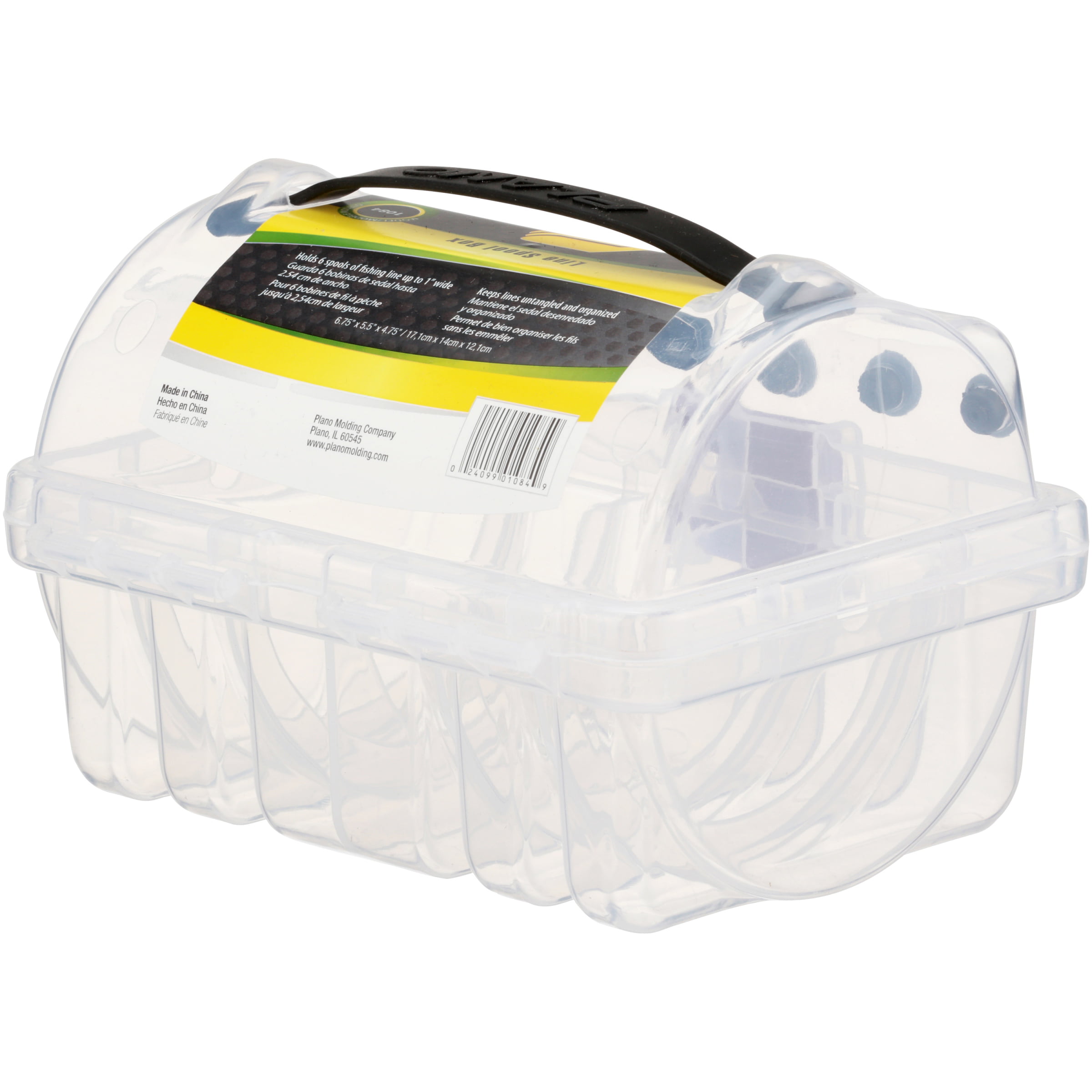 Line Spool Box Clear And Small Transparent For Quick Identification Of Contents 
