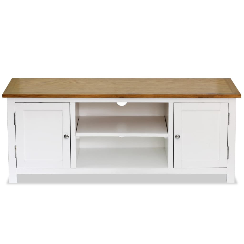 Kepooman Home TV Unit Stand for Living Room Entertainment Center, White Kepooman Home TV Unit Stand for Living Room Entertainment Center, White