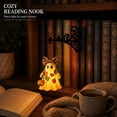 thumbnail image 4 of Mini Library Bookshelf Lamp, Vintage Reading Nook Decor, Light for Book Lovers Halloween Shelf, 4 of 6
