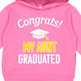 thumbnail image 3 of Inktastic Congrats My Aunt Graduated with Cap Toddler Hoodie, 3 of 4