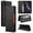 Black, variant on Allytechgroup Wallet Case for iPhone XR, Slim Lightweight PU Leather Stand Flip Phone Case with Credit Card Slot Shockproof Protective Back Cover for iPhone XR Women Men, Black