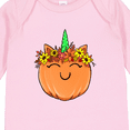 thumbnail image 4 of Inktastic Pumpkin Unicorn for Halloween and Thanksgiving Boys or Girls Long Sleeve Baby Bodysuit, 4 of 5