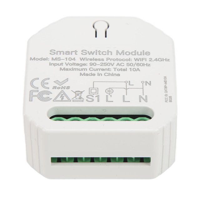 Interruptor de Luz Inteligente ANGGREK módulo de interruptor Inteligente 90-250v