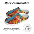 thumbnail image 6 of Goofa Colorful Giraffes with Drinks Print Womens Mens Cotton Lightweight House Slippers , Washable Home Slippers,Indoor Comfy Bedroom Cozy Slippers-46/47, 6 of 7