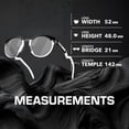 thumbnail image 5 of Oakley OO9242 HSTN Round Shaped Polarized Sunglasses for Men - Includes Official Eyewear Kit - Matte Black Frame with Prizm Black Lens, 5 of 5