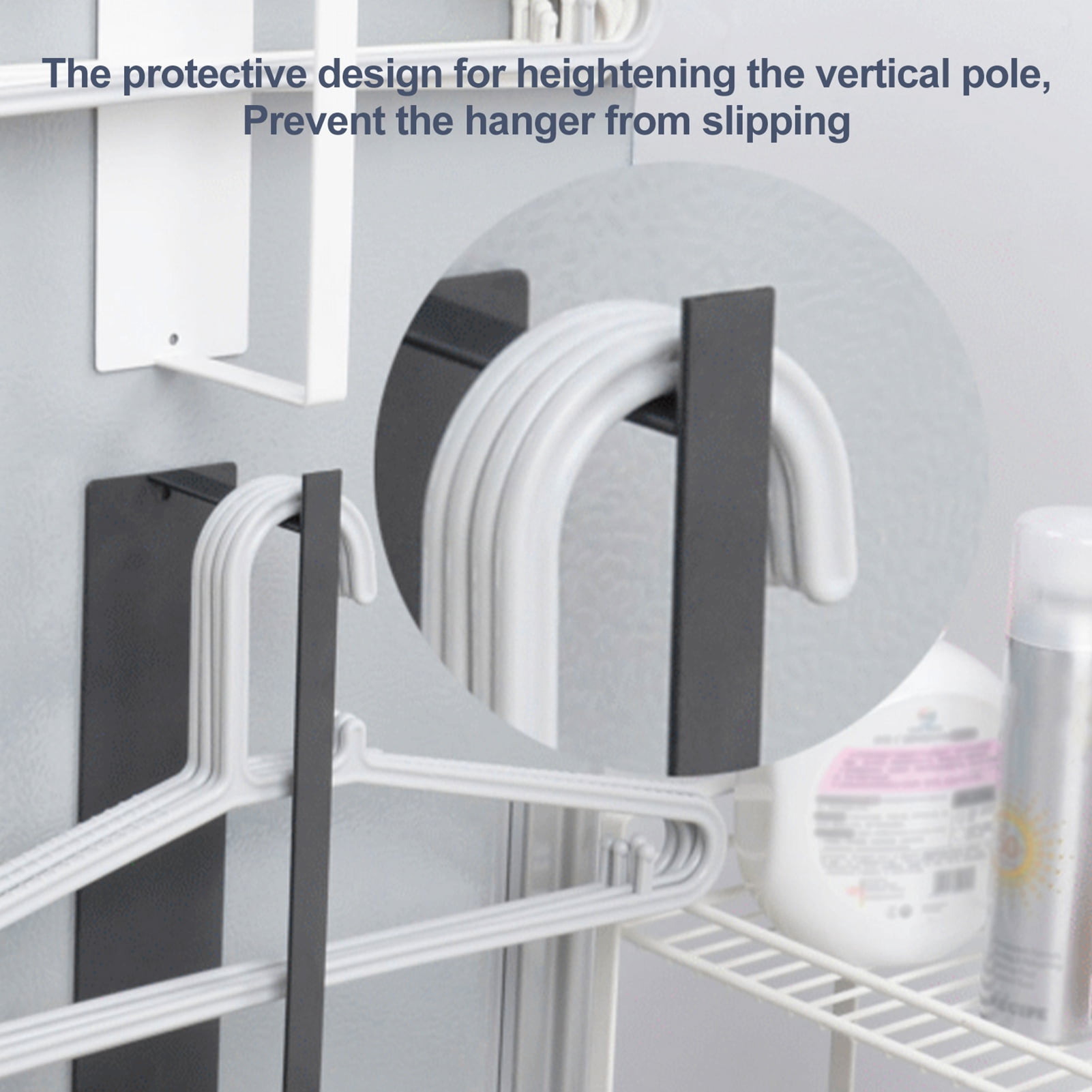 Duulaya Washing Machine Side Hanger Non Punching Magnetic Hanger Storage Rack