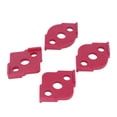 thumbnail image 4 of Gabarit de Coin à Rayon, Résistant à l'Usure 4 Pcs Gabarit de Routeur à Rayon pour Cadre Photo à Angle Droit Rouge, 4 of 8