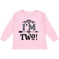 thumbnail image 3 of Inktastic 2nd Birthday 2 Year Old Arrow Boys or Girls Long Sleeve Toddler T-Shirt, 3 of 5