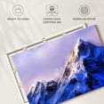 thumbnail image 6 of Elephant Stock Mt Everest Summit Wall Art - Horizontal Canvas Wall Art - Living Room Wall Decor - Nature Canvas - Blue And Purple Decor - 12" x 8", 6 of 8