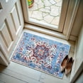 thumbnail image 4 of GLN Rugs Narli - Indoor, Machine Washable Area Rug 2'x3' Turkish Blue Home Carpet, 4 of 10