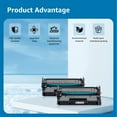 thumbnail image 5 of 58A CF258A Toner Cartridge Compatible Replacement for  58A CF258A 58X CF258X Laserjet MFP M428fdw M428dw M428fdn Pro M404n M404dn M404dw M404 M428 Toner Laser Jet Printer, 2 Black, 5 of 9