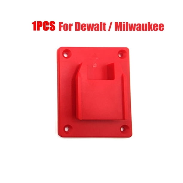 Soporte de Herramientas Base de Pared Estante de Almacenamiento para Makita/Bosch/Dewalt/Milwaukee 14.4V 18V 20V Dispositivos de Fijación de Batería Soporte de Taladro