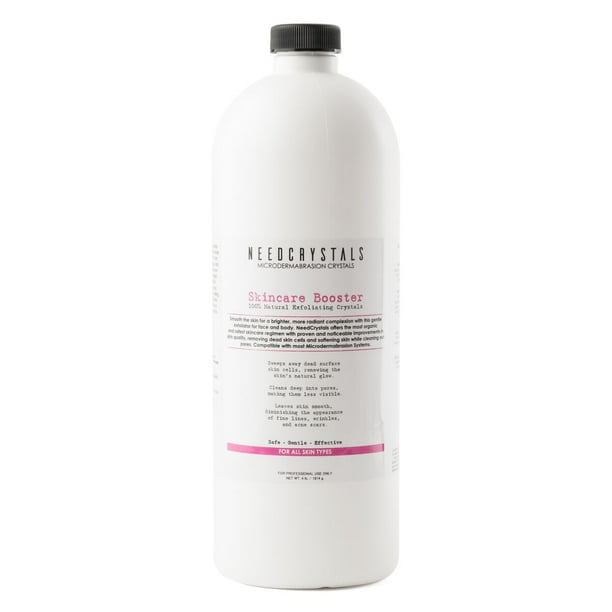 NeedCrystals Microdermabrasion Crystals, AllNatural Skin Face