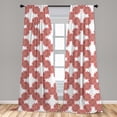 thumbnail image 5 of Floral Curtains 2 Panels Set, Diagonal Borders with Flourishing Spring Nature Elements Fresh Garden Feminine Art, Window Drapes for Living Room Bedroom, 56"W X 63"L, Multicolor, by Ambesonne, 5 of 5