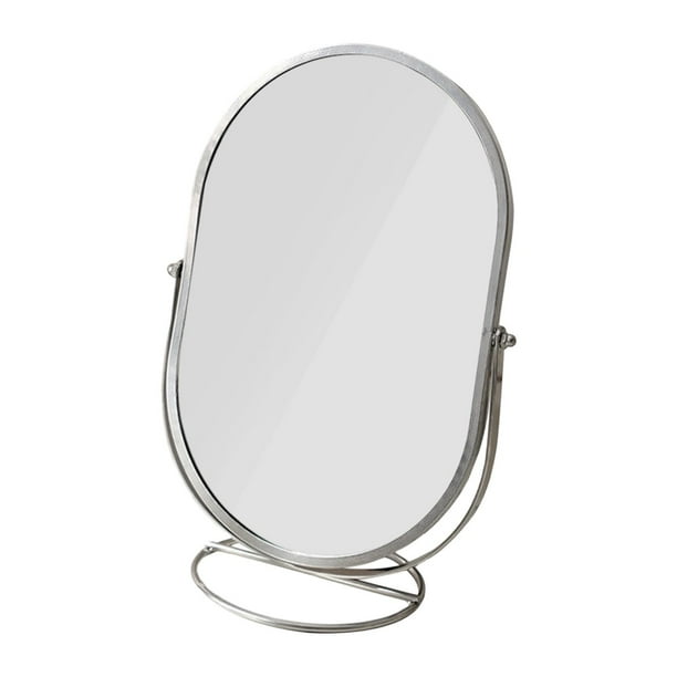 Desktop Stand Mirror Dressing Table Mirror Multipurpose Rotating