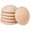 Beige, variant on Round Bra Inserts Pads, Removable Washable Bra Cup Inserts, Soft Breathable Chest Padding for Sports Bra, Bikini Top, Swimsuit, Yoga Bra A B Cup
