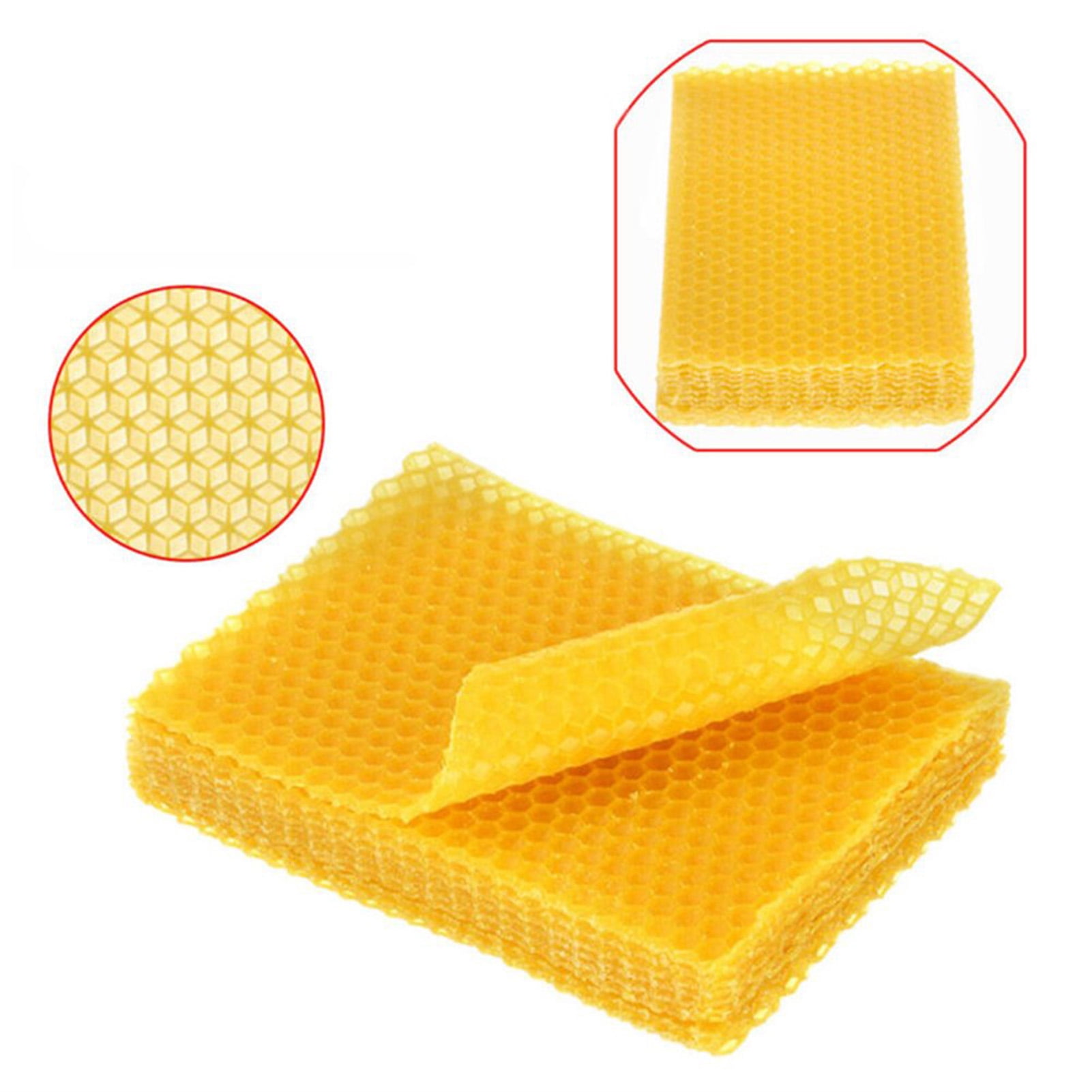 Natural Beeswax Sheets Candle Making Kit 10pcs Beeswax Sheets