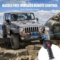 thumbnail image 6 of SKYSHALO Electric Winch 12V 8000lb Vehicles Winch IP 67 Nylon Rope Handheld Remote, 6 of 8