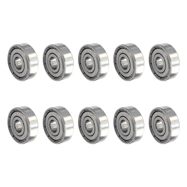 100 Uds Rodamientos Bolas Polea 6x19x6mm 626zz en Miniatura Acero Al Carbono