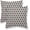 Brown Blue Block, variant on 4th of July Independence Day Pillow Covers 18x18 Set of 2, Memorial Day Red Star Throw Pillow Covers American Patriotic Outdoor Cushion Cases Linen Decorative for Couch Sofa