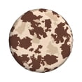 thumbnail image 2 of Multi-Size Car Tire Dust Cover Sunscreen, Corrosion, Dust And Water Keep Spare Tires Clean Brown Cow Pattern 14 Inch, 2 of 8