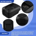 thumbnail image 4 of MT18BSB Battery Adapter for BL1850 BL1860 Li-Ion Battery to for 18V Tool Replace Adapter, 4 of 5