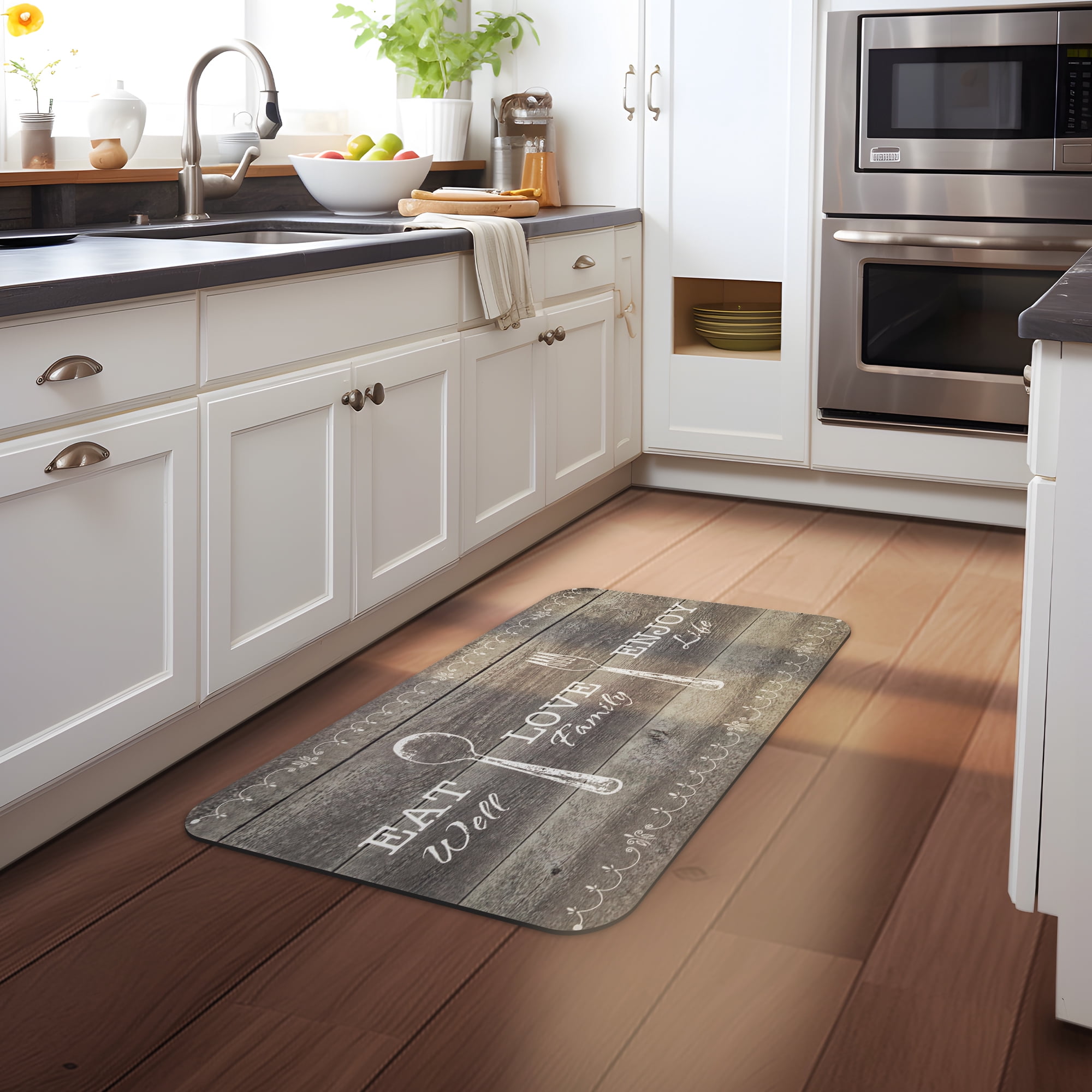 Ray Star Comfort Standing Desk Mat 20''x30'',0.39 Inch Thick Kitchen Mats Anti Fatigue